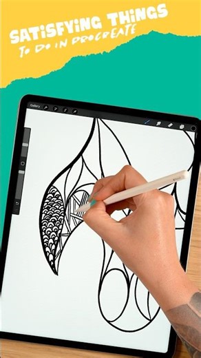 Relax with your iPad #artwithflo #procreatetutorial