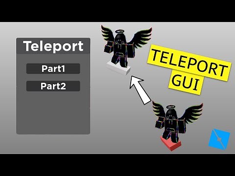How to make a teleport gui | Roblox Studio