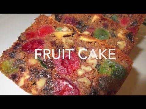 FRUIT CAKE - How to make FRUITCAKE Recipe