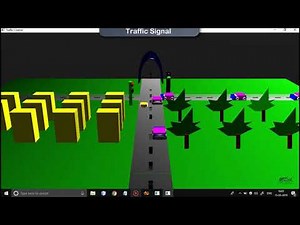 Traffic Signal Cg mini Project using OpenGL