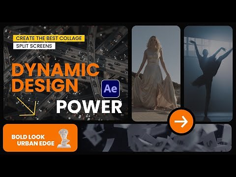 Make Powerful Split Screen Collages in After Effects