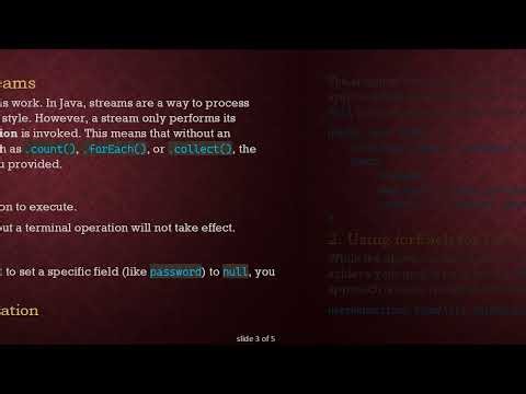 Why You Can't Set Fields to Null in Java Streams
