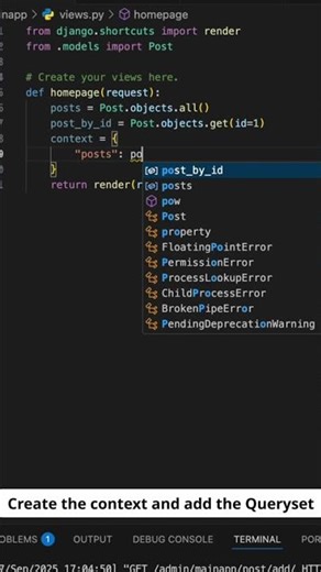 Fetch Data from Database & Display Dynamic Content in Django Templates in 1 Minute