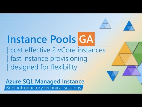 GA of Azure SQL Managed Instance Pools (Generally Available)
