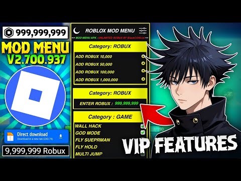 Roblox Mod Menu APK V2.700.937 ✅ Unlimited Robux | Roblox Mod Apk Unlimited Robux | Roblox Mod 2025
