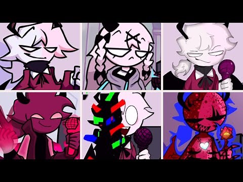 Friday Night Funkin' - Demonila but everytime it's Selever turn a Different Skin Mod is used