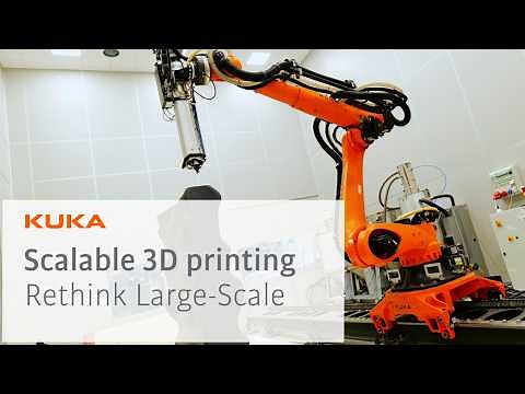 Scalable 3D Printing with Robotics | Caracol & KUKA