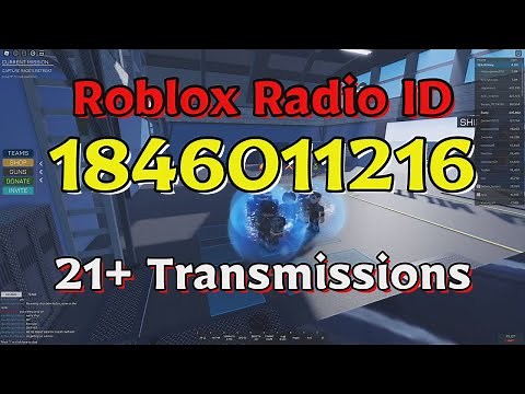 Transmissions Roblox Radio Codes/IDs