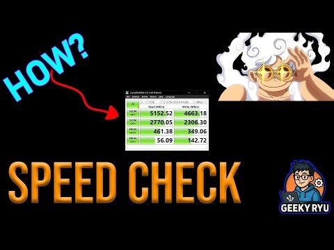 HOW TO CHECK SSD/HDD SPEEDS 🚀 IN WINDOWS 10/11 (2025) [HINDI]