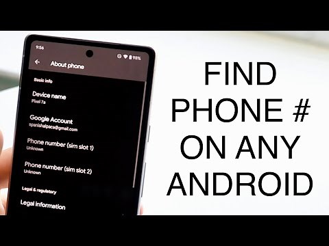 How to Find Your Phone Number on Android