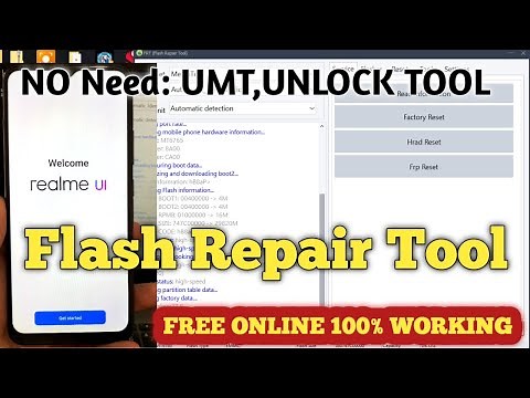 FRT ( Flash Repair Tool ) 2024 Qualcomm + Mediatek | Factory Reset & Reset FRP | Read & Write Flash