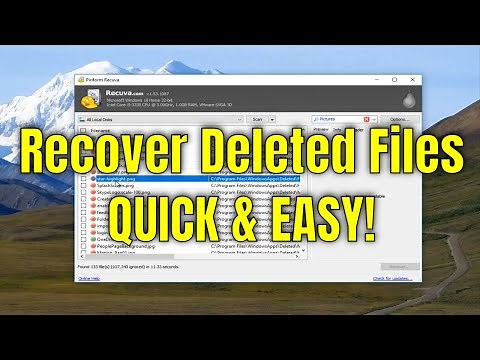 How To Recover Permanently Deleted Files For Free On Windows 11/10/8/7 [UPDATE]