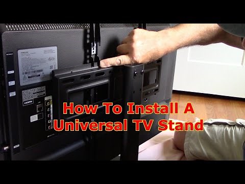 How To Assemble A Universal TV Stand