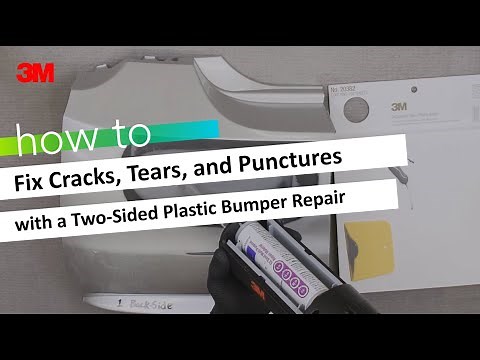 HOW TO: Fix Cracks, Tears, and Punctures with a Two-sided Plastic Bumper Repair