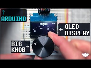 Knob+OLED Arduino - FULL TUTORIAL (Potentiometer and OLED Display, 128x64px, SSD1306, FREE CODE)