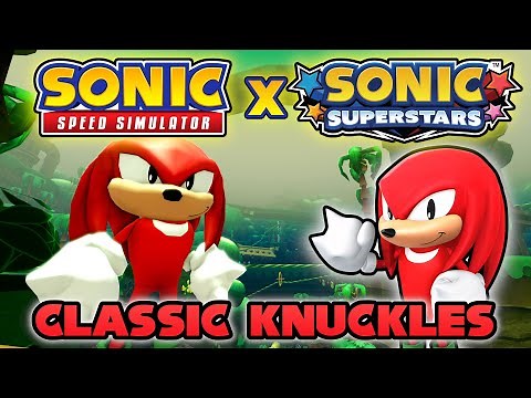 Unlocking Classic Knuckles in Sonic Speed Simulator + New Speed Jungle Zone! (World 6)