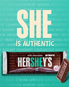 Celebrate ALL she is | HERSHEY'S