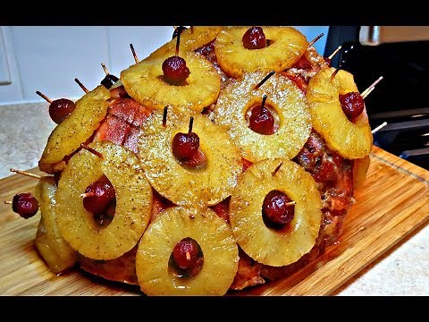 Pineapple Ham Recipe | How To Bake A Ham | The Best Holiday Ham Recipe