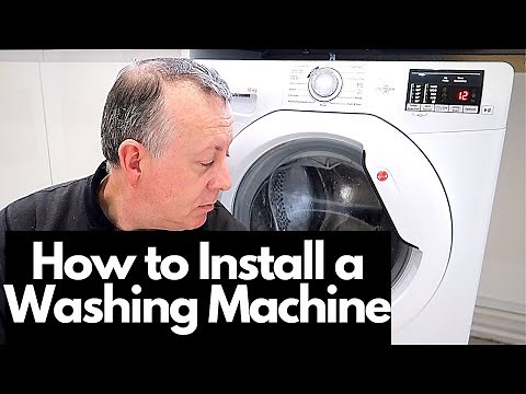 How to Install a Washing Machine