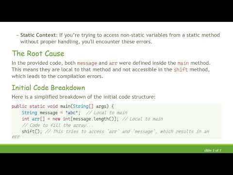 Resolving Arrays and Strings Compilation Issues in Java