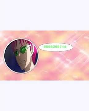 Saiki k Roblox decal codes