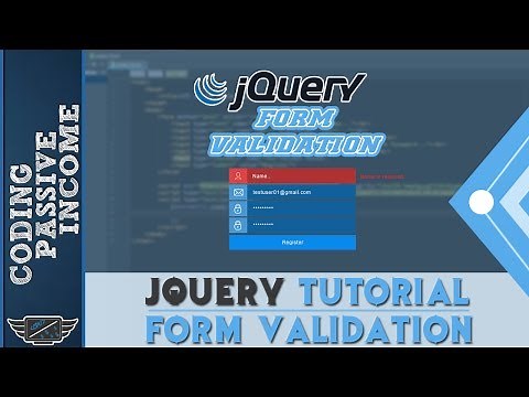 jQuery Tutorial: Form Validation
