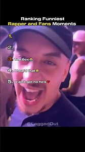 Ranking Funniest Rapper and Fans Moments🤣