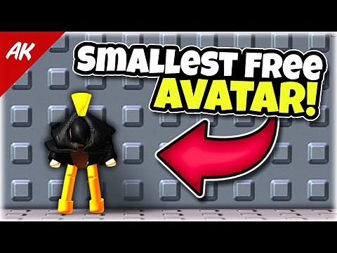 How to Make The Smallest Avatar in Roblox For Free!