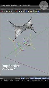 Comandos para convertir superficies 3D a 2D - Rhinoceros 8