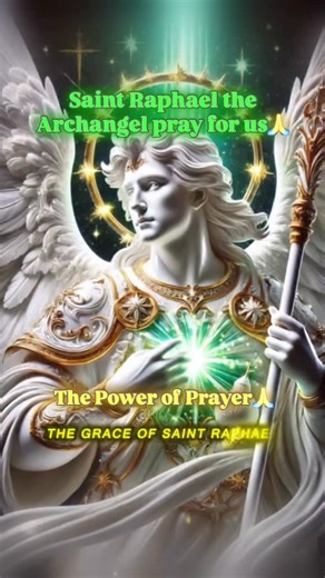 LifeandHoliness | Saint Raphael the Archangel Key attributes and roles: Healer: Raphael’s most prominent role is as a healer. He guided Tobias to use the... | Instagram