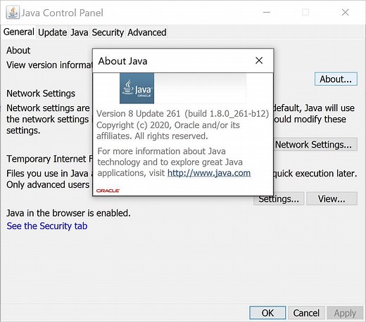 Download And Install Java 8 Update 261
