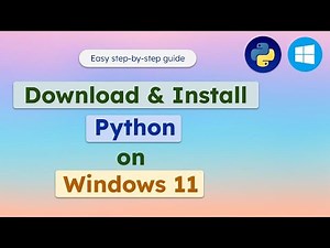 Install Python on Windows 11