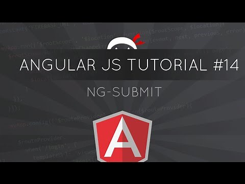 AngularJS Tutorial #14 - ng-submit directive
