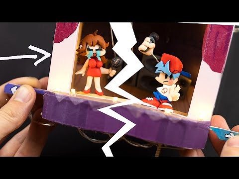 Boyfriend BREAKS Girlfriend's HEART– FNF with Rock 'em Sock 'em