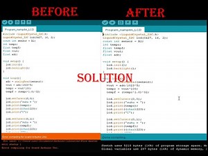 ERROR COMPILING FOR BOARD ARDUINO UNO