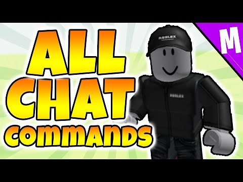 All ROBLOX Chat Commands! (2014 - 2021)