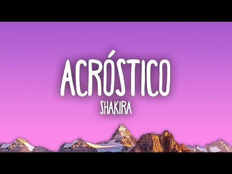 Shakira - Acróstico