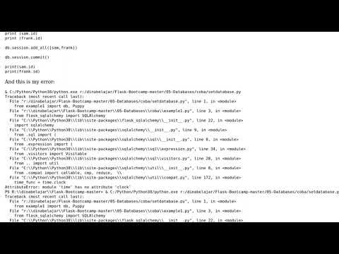 AttributeError: module 'time' has no attribute 'clock' (2 Solutions!!)