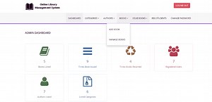 Online Library Management System In PHP with Source Code - Source Code & Projects