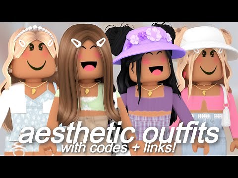 Aesthetic Roblox Outfits WITH CODES AND LINKS! | axabella