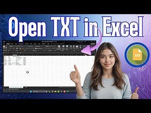 How To Open A Txt File With Excel | Step-by-Step Guide (2025)