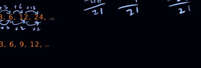 Finding patterns in numbers