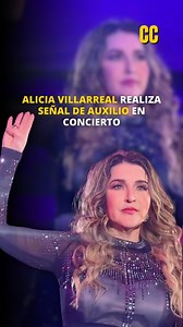 La cantante Alicia Villarreal en su concierto en el Palenque de Zitácuaro, Michoacán sorprendió al público y viralizó las redes sociales al final de su presentación realizando la señal de auxilio como señal en situaciones de violencia lo que ha generado preocupación entre sus seguidores por su bienestar . . . #aliciavillarreal #concierto #aliciavillarrealmx #mexico #cantantemexicana #espectáculos #viral #señaldeayuda #señaldeauxilio #violenciadegenero #cafeciudadano | Café Ciudadano