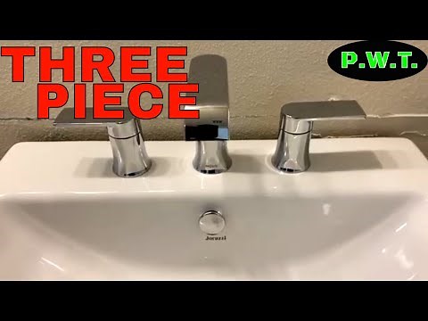 HOW TO INSTALL MOEN 3 PC.LAV. FAUCET