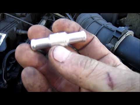 Installing A Inline Fuel Check Valve