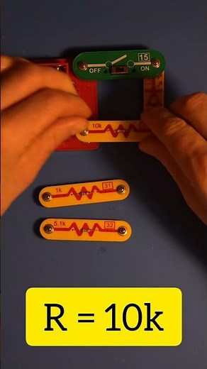 Resistor Science! 💡 How Resistor Value Changes LED Brightness (Ohm's Law Demo)