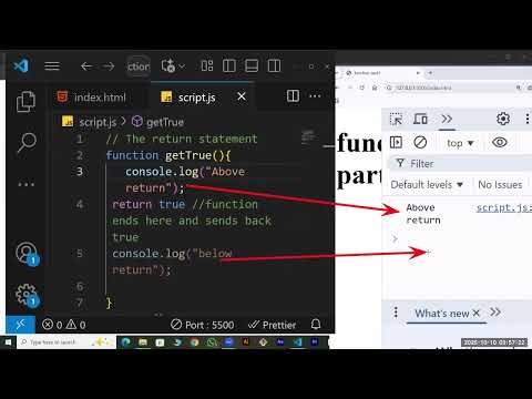 JavaScript Functions Explained for Beginners | Master Return & Parameters Step-by-Step