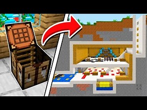 COMO HACER una BASE SECRETA FACIL en MINECRAFT