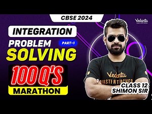 Integration - Problem Solving | 100+ Questions | Class 12 | CBSE 2024 |🔥 Shimon Sir