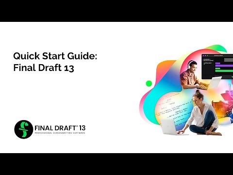 Quick Start Guide - Final Draft 13